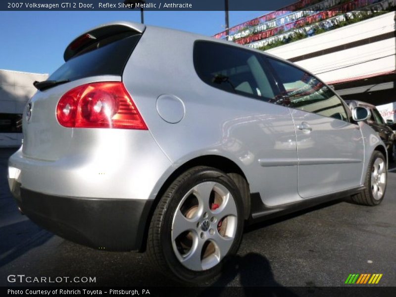 Reflex Silver Metallic / Anthracite 2007 Volkswagen GTI 2 Door