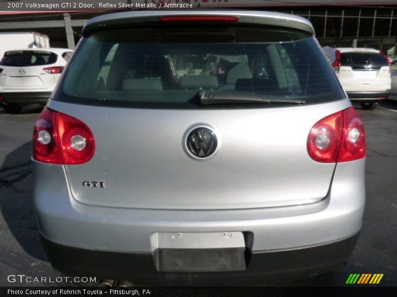 Reflex Silver Metallic / Anthracite 2007 Volkswagen GTI 2 Door