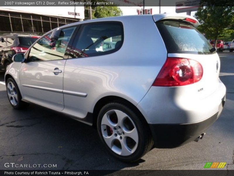 Reflex Silver Metallic / Anthracite 2007 Volkswagen GTI 2 Door