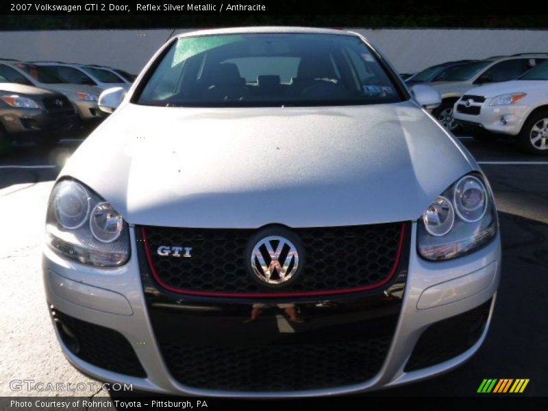 Reflex Silver Metallic / Anthracite 2007 Volkswagen GTI 2 Door