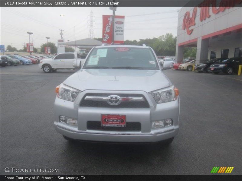 Classic Silver Metallic / Black Leather 2013 Toyota 4Runner SR5