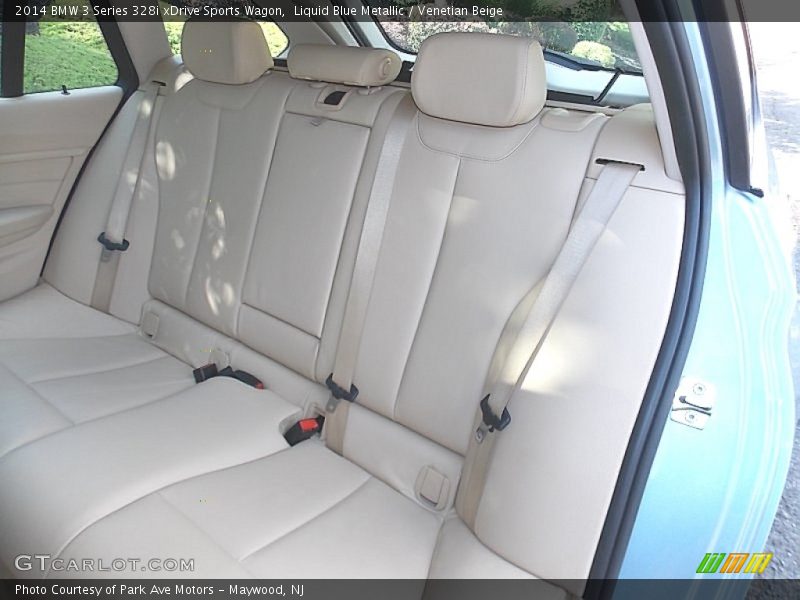 Rear Seat of 2014 3 Series 328i xDrive Sports Wagon