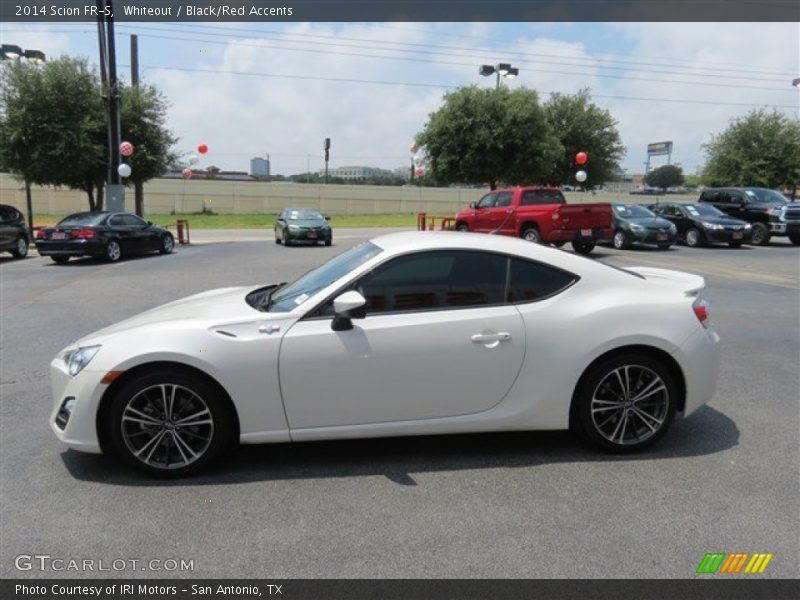 Whiteout / Black/Red Accents 2014 Scion FR-S