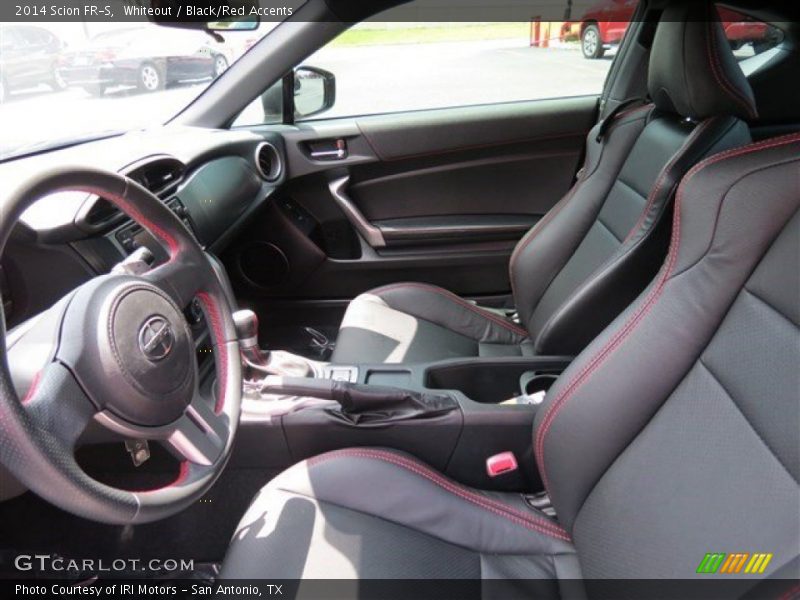 Whiteout / Black/Red Accents 2014 Scion FR-S