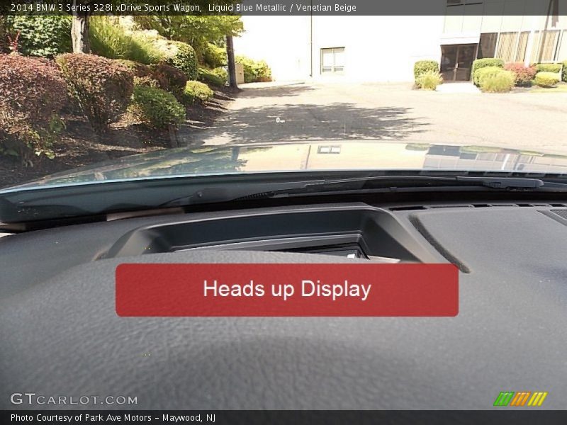 Liquid Blue Metallic / Venetian Beige 2014 BMW 3 Series 328i xDrive Sports Wagon