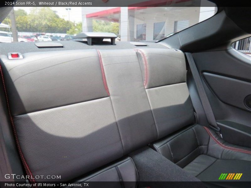 Whiteout / Black/Red Accents 2014 Scion FR-S
