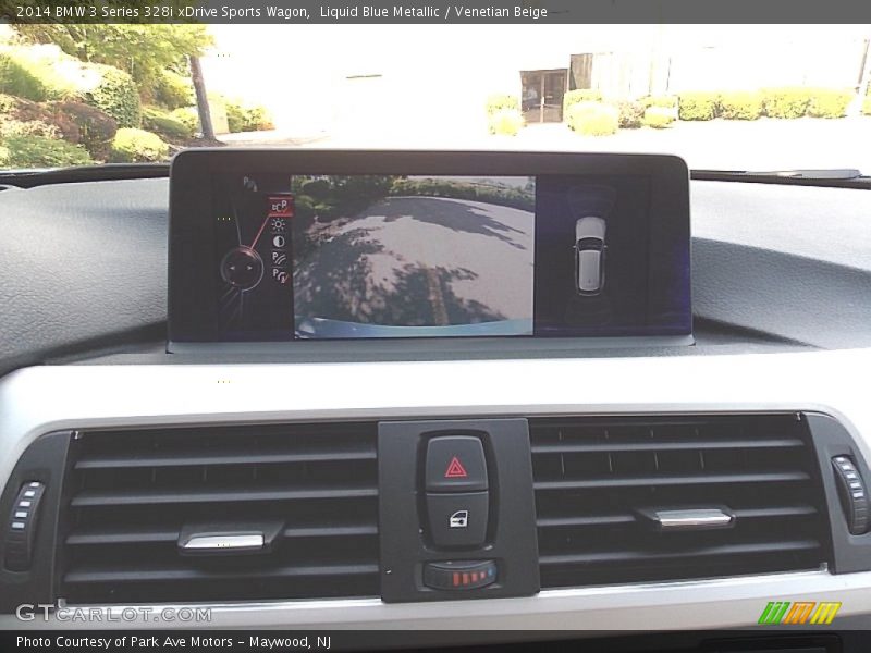 Liquid Blue Metallic / Venetian Beige 2014 BMW 3 Series 328i xDrive Sports Wagon