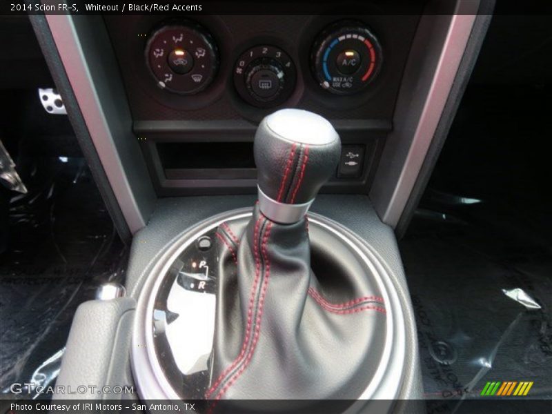 Whiteout / Black/Red Accents 2014 Scion FR-S