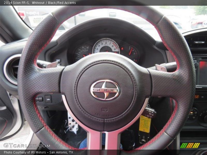 Whiteout / Black/Red Accents 2014 Scion FR-S