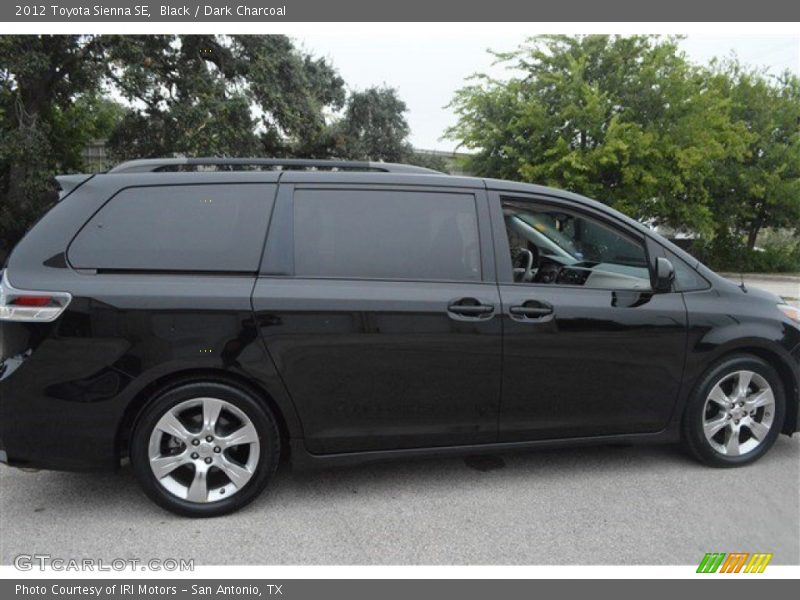 Black / Dark Charcoal 2012 Toyota Sienna SE