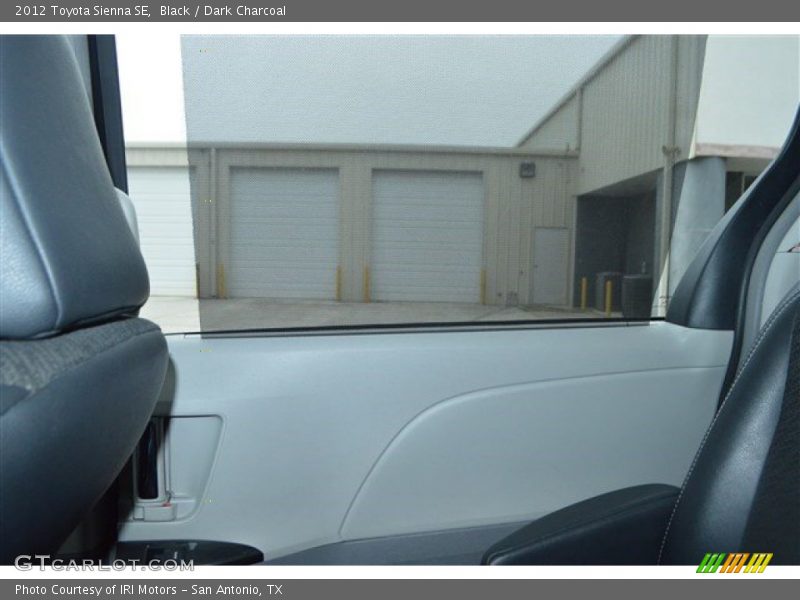 Black / Dark Charcoal 2012 Toyota Sienna SE