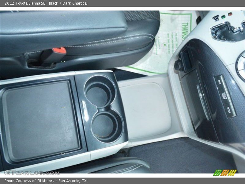 Black / Dark Charcoal 2012 Toyota Sienna SE