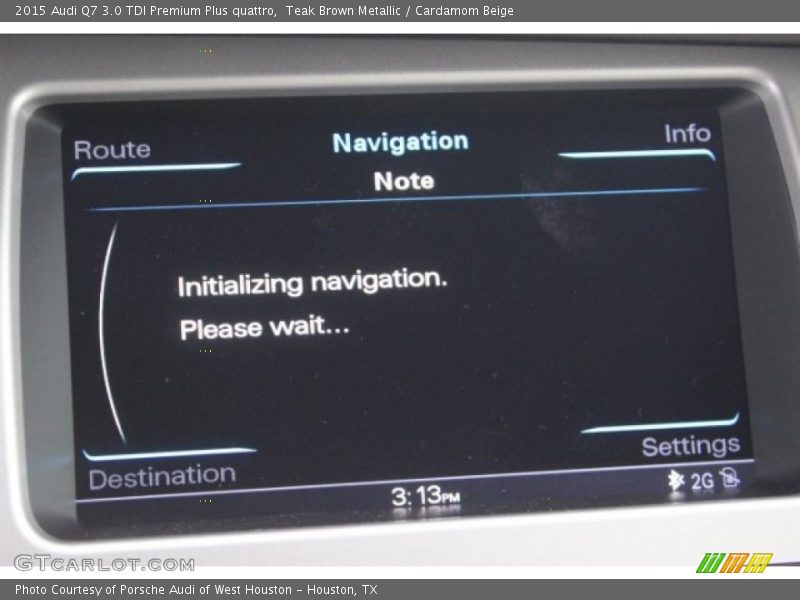 Teak Brown Metallic / Cardamom Beige 2015 Audi Q7 3.0 TDI Premium Plus quattro