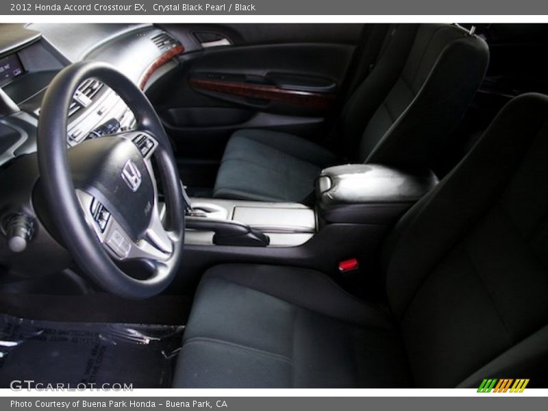 Crystal Black Pearl / Black 2012 Honda Accord Crosstour EX