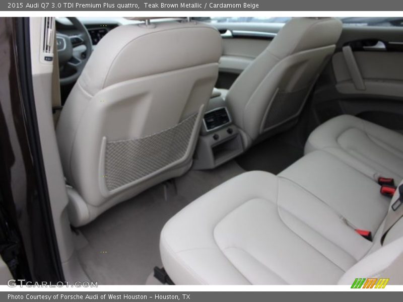 Teak Brown Metallic / Cardamom Beige 2015 Audi Q7 3.0 TDI Premium Plus quattro