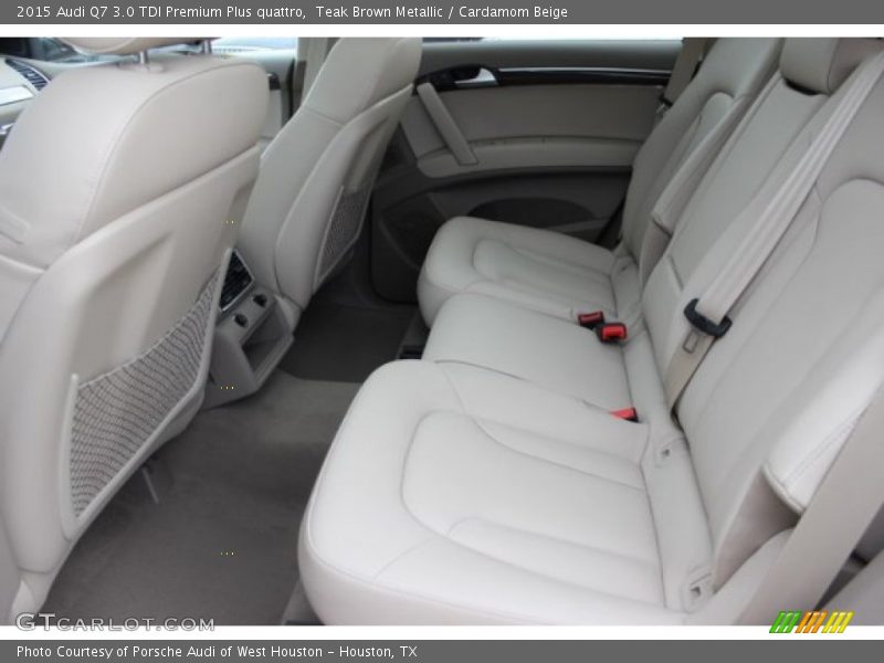 Teak Brown Metallic / Cardamom Beige 2015 Audi Q7 3.0 TDI Premium Plus quattro