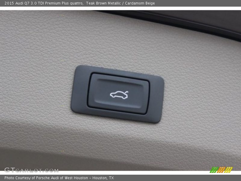 Teak Brown Metallic / Cardamom Beige 2015 Audi Q7 3.0 TDI Premium Plus quattro