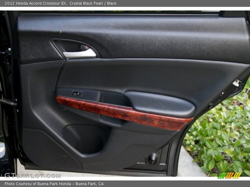 Crystal Black Pearl / Black 2012 Honda Accord Crosstour EX