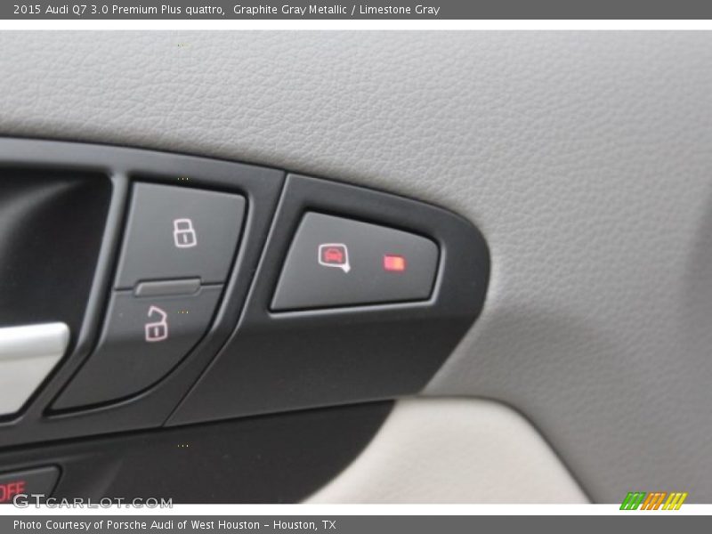 Graphite Gray Metallic / Limestone Gray 2015 Audi Q7 3.0 Premium Plus quattro