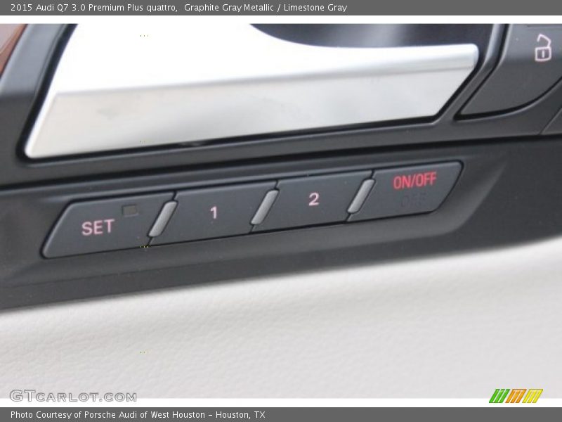 Graphite Gray Metallic / Limestone Gray 2015 Audi Q7 3.0 Premium Plus quattro