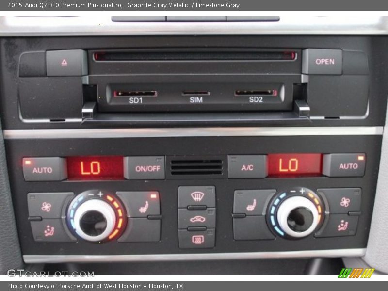 Graphite Gray Metallic / Limestone Gray 2015 Audi Q7 3.0 Premium Plus quattro