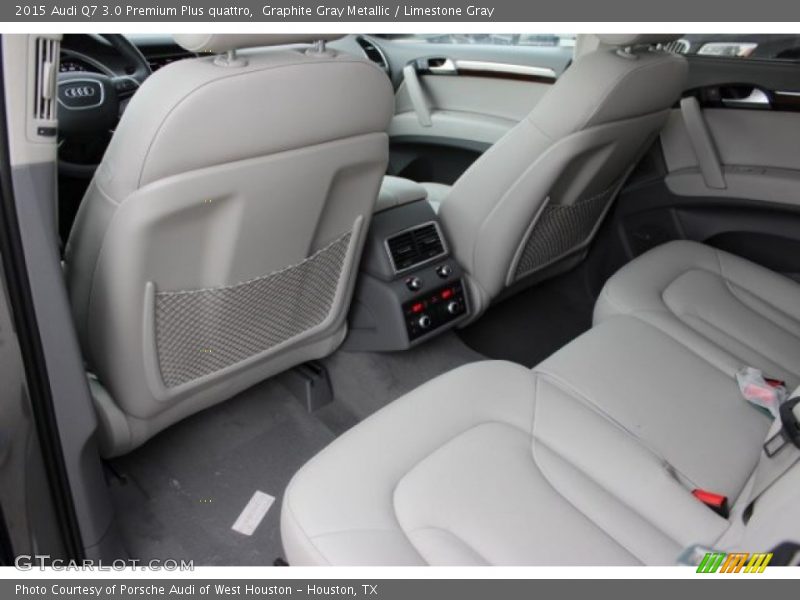 Graphite Gray Metallic / Limestone Gray 2015 Audi Q7 3.0 Premium Plus quattro