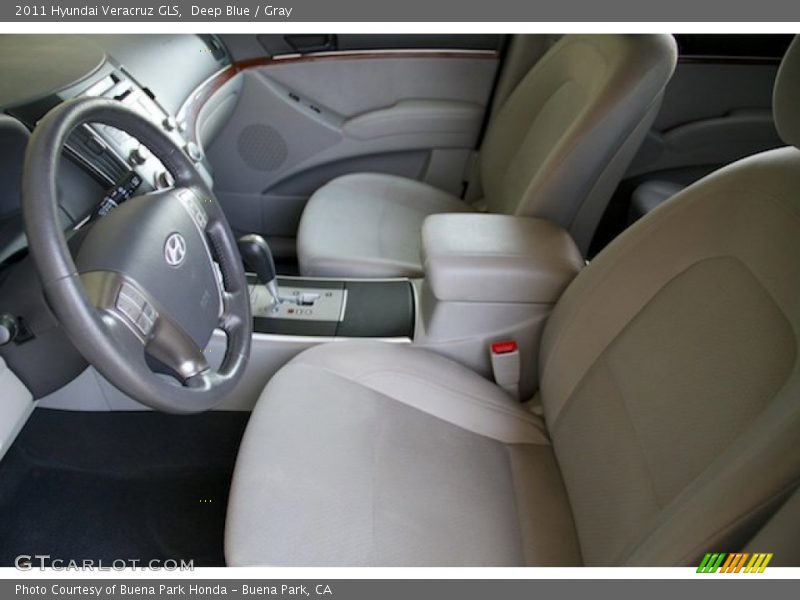 Deep Blue / Gray 2011 Hyundai Veracruz GLS