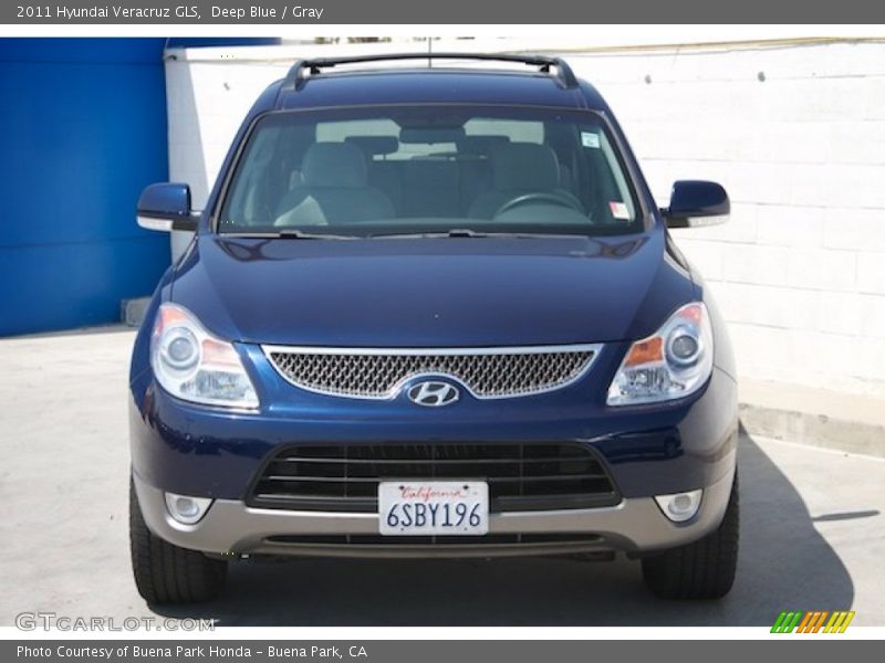 Deep Blue / Gray 2011 Hyundai Veracruz GLS