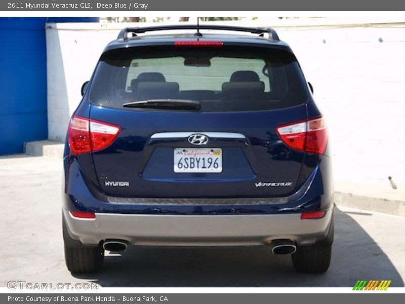 Deep Blue / Gray 2011 Hyundai Veracruz GLS