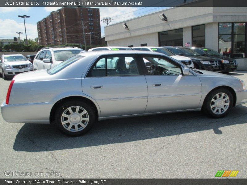 Radiant Silver Metallic / Titanium/Dark Titanium Accents 2011 Cadillac DTS