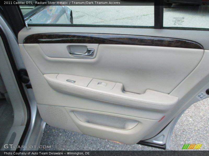 Radiant Silver Metallic / Titanium/Dark Titanium Accents 2011 Cadillac DTS