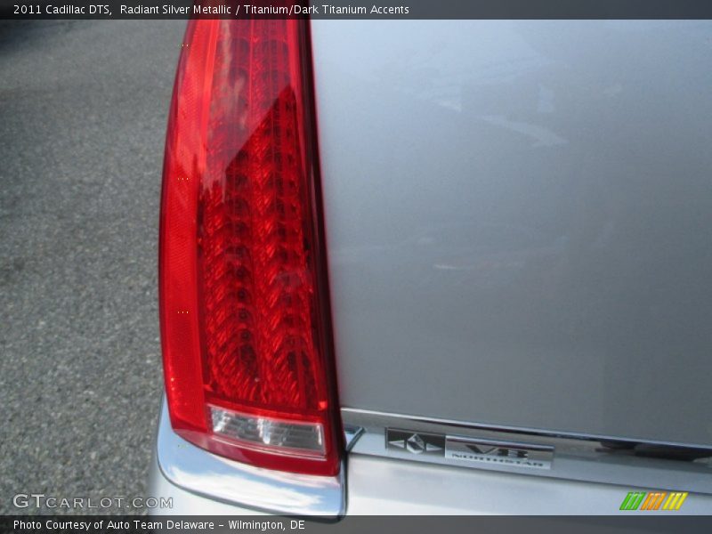 Radiant Silver Metallic / Titanium/Dark Titanium Accents 2011 Cadillac DTS