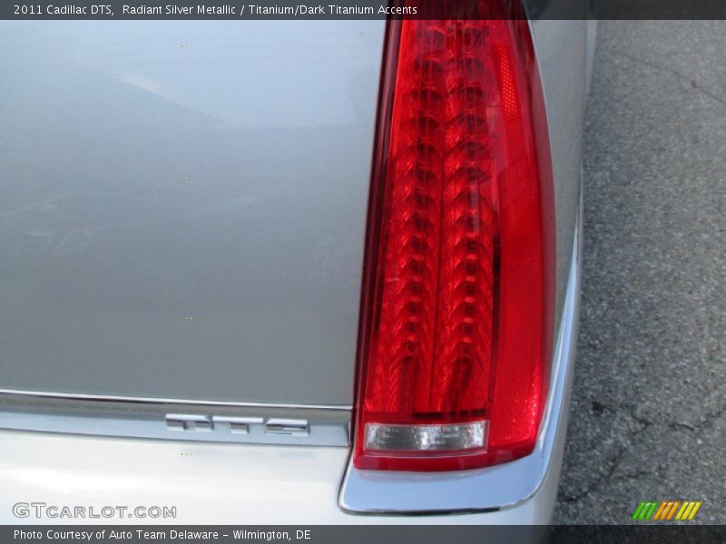 Radiant Silver Metallic / Titanium/Dark Titanium Accents 2011 Cadillac DTS