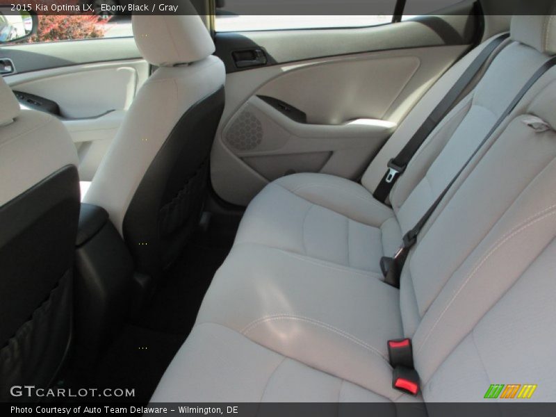 Ebony Black / Gray 2015 Kia Optima LX