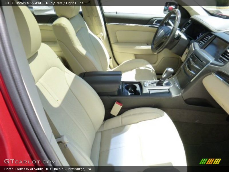 Ruby Red / Light Dune 2013 Lincoln MKS AWD