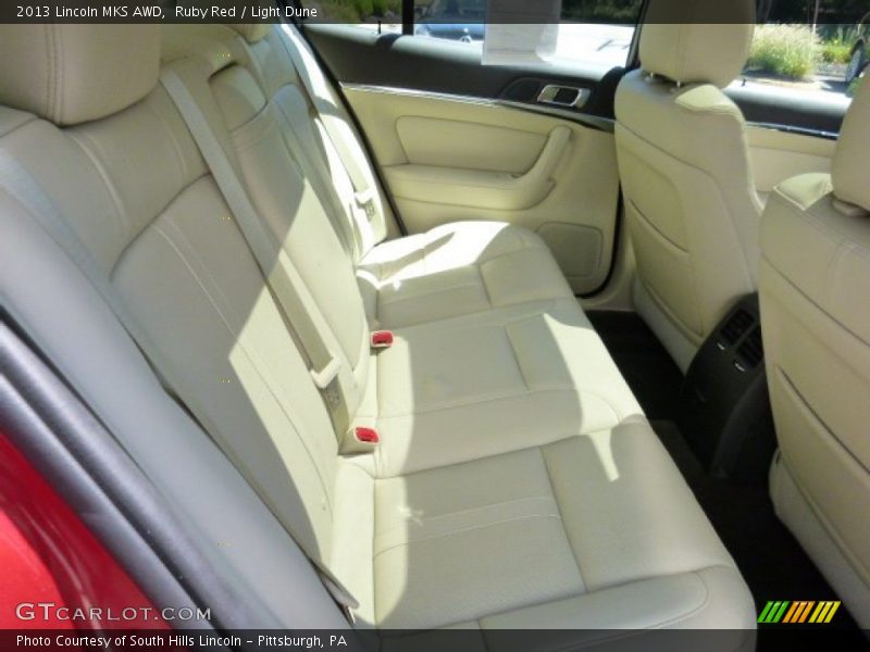 Ruby Red / Light Dune 2013 Lincoln MKS AWD
