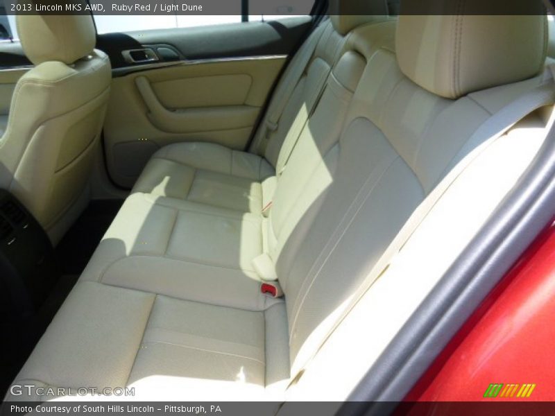 Ruby Red / Light Dune 2013 Lincoln MKS AWD