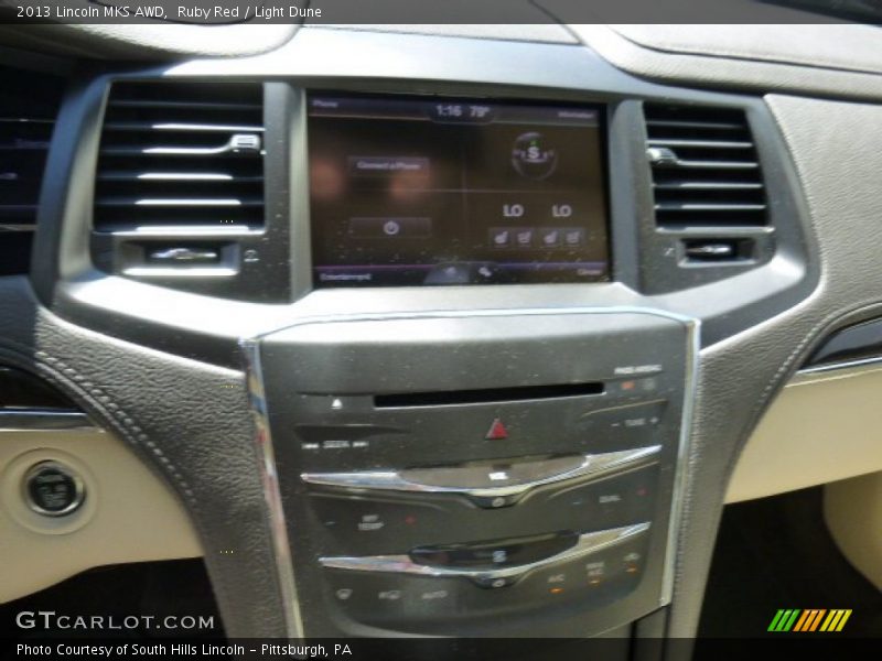 Ruby Red / Light Dune 2013 Lincoln MKS AWD