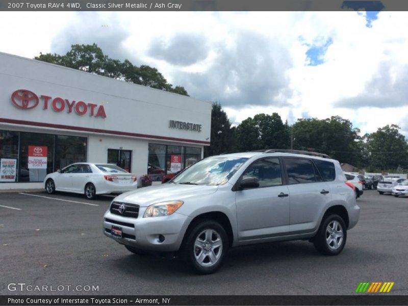 Classic Silver Metallic / Ash Gray 2007 Toyota RAV4 4WD