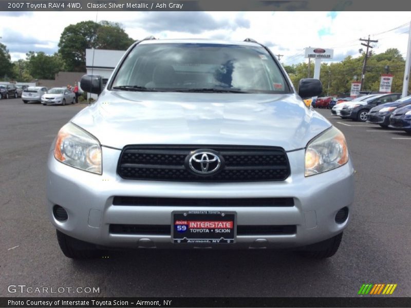 Classic Silver Metallic / Ash Gray 2007 Toyota RAV4 4WD
