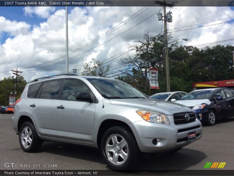 Classic Silver Metallic / Ash Gray 2007 Toyota RAV4 4WD