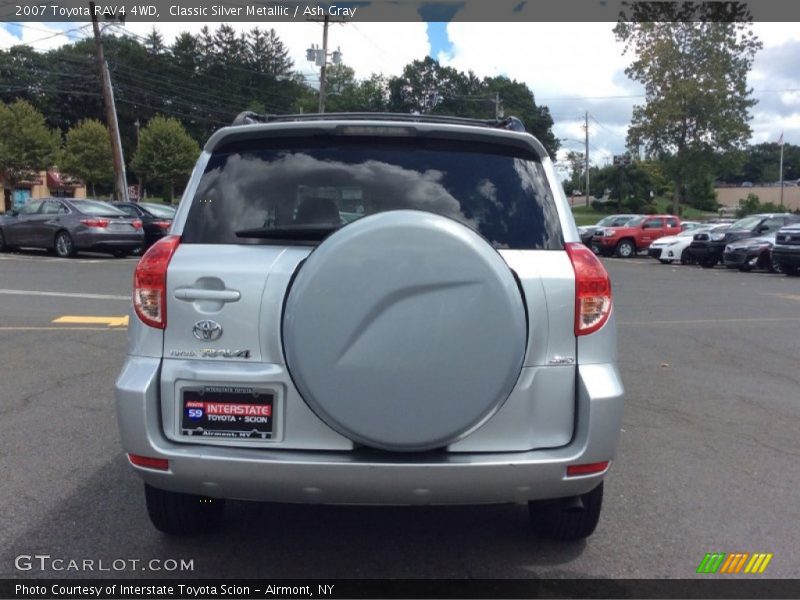Classic Silver Metallic / Ash Gray 2007 Toyota RAV4 4WD