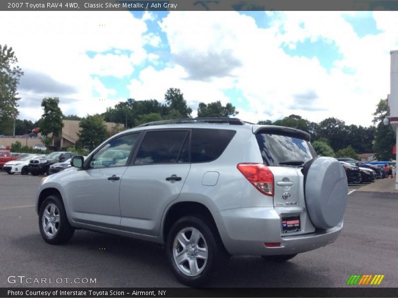 Classic Silver Metallic / Ash Gray 2007 Toyota RAV4 4WD