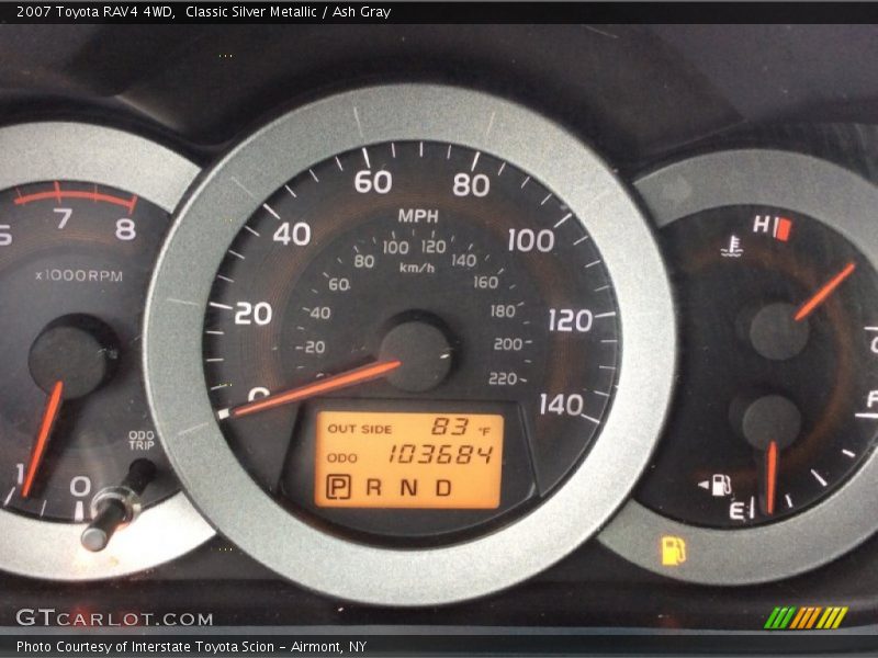 Classic Silver Metallic / Ash Gray 2007 Toyota RAV4 4WD