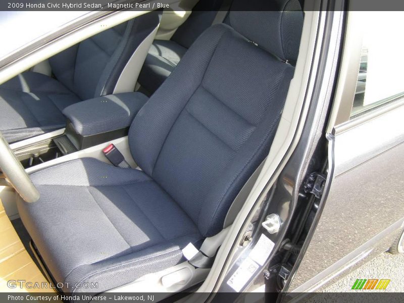 Magnetic Pearl / Blue 2009 Honda Civic Hybrid Sedan