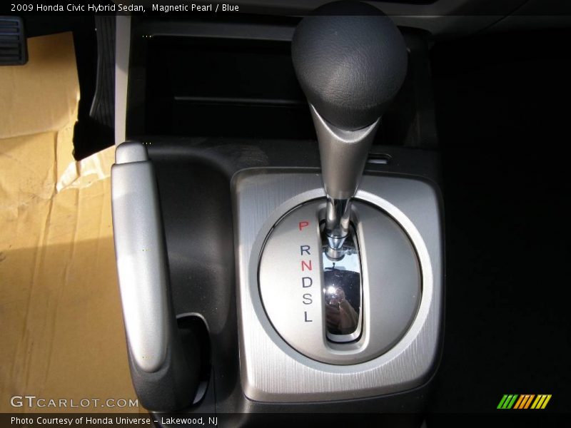 Magnetic Pearl / Blue 2009 Honda Civic Hybrid Sedan