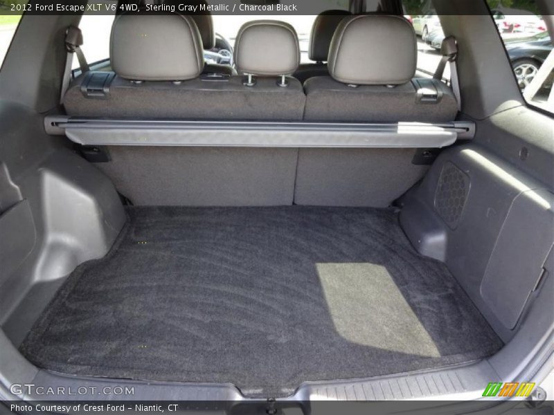 Sterling Gray Metallic / Charcoal Black 2012 Ford Escape XLT V6 4WD