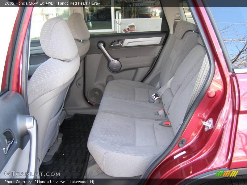 Tango Red Pearl / Gray 2009 Honda CR-V EX 4WD