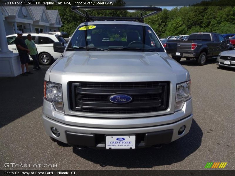 Ingot Silver / Steel Grey 2014 Ford F150 STX Regular Cab 4x4