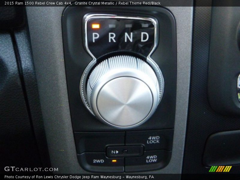  2015 1500 Rebel Crew Cab 4x4 8 Speed Automatic Shifter